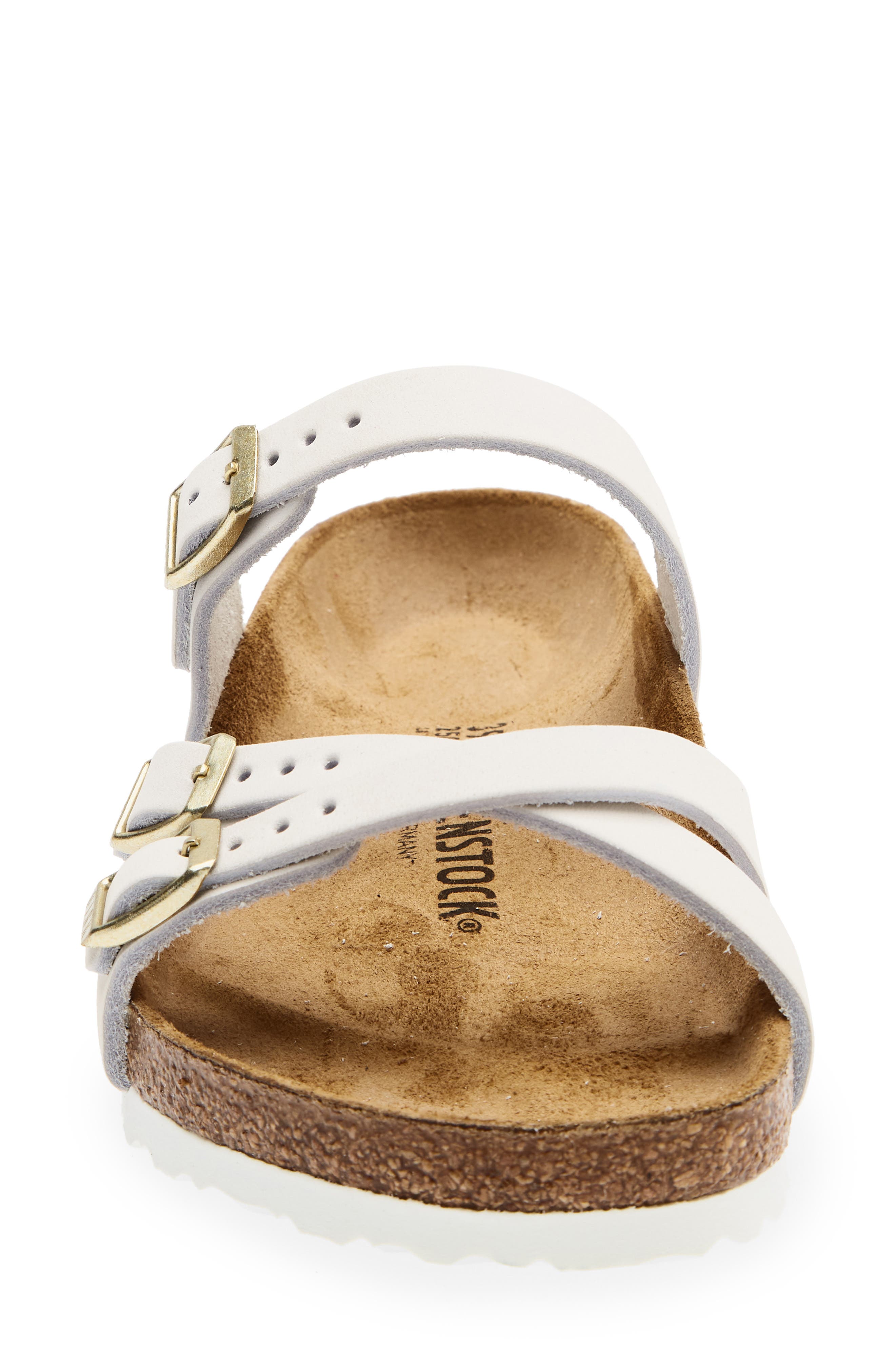 Franca Sandal, Alternate, color, WHITE