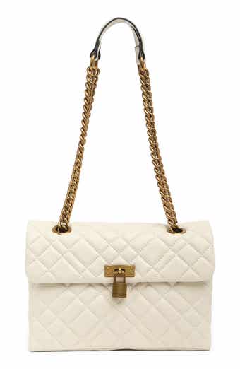 KURT GEIGER LONDON Brixton Lock Leather Shoulder Bag
