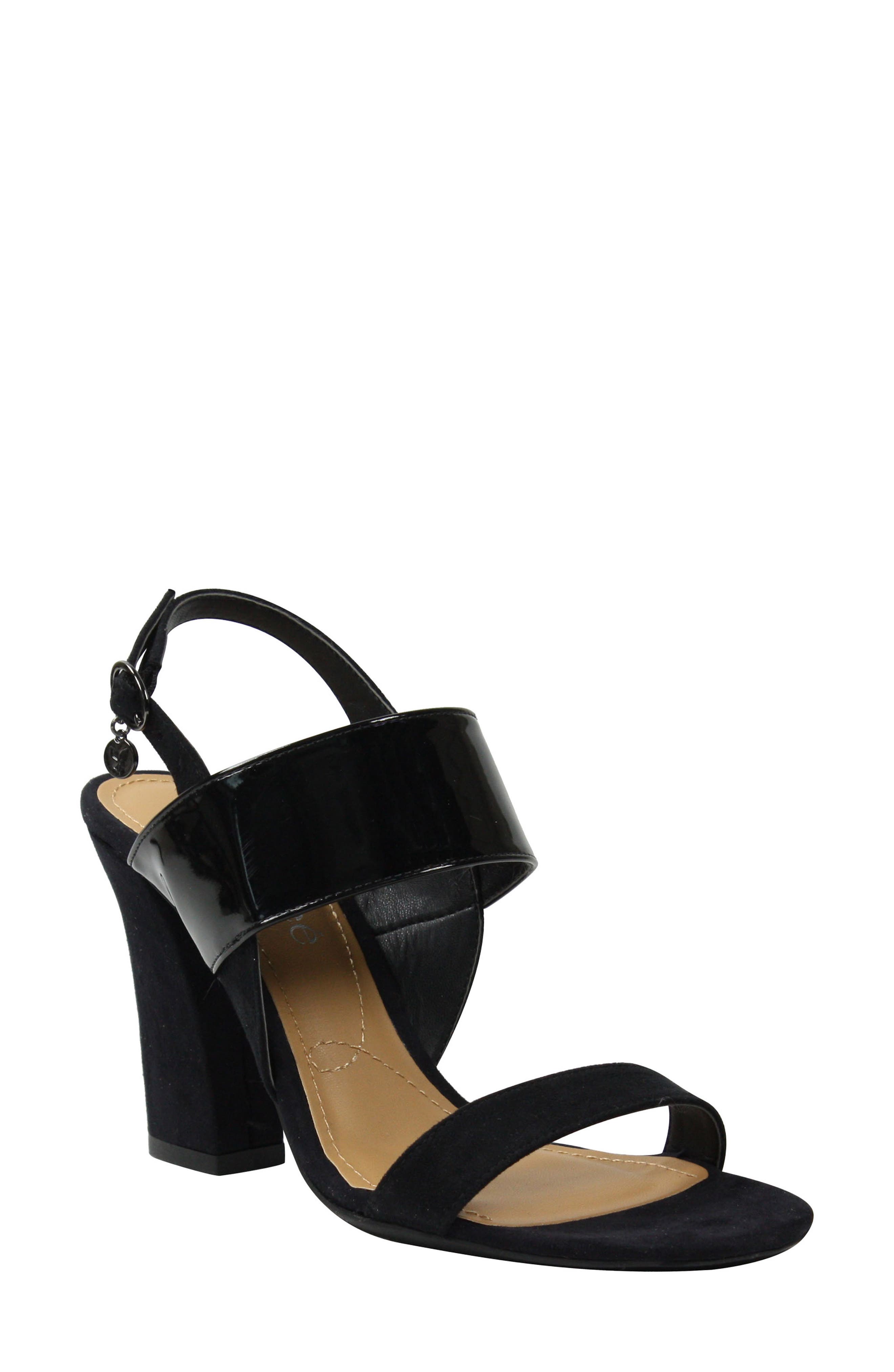 J. Reneé Emberley Block Heel Sandal, Main, color, 