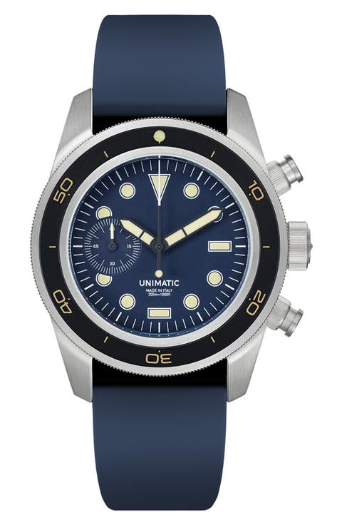 Diving Heritage Chronograph Diving Watch, 41.5mm