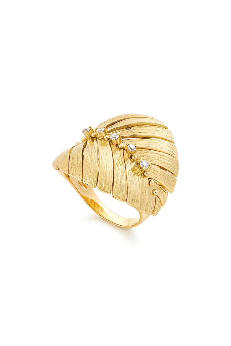 Bahia 18k Gold Diamond Ring, Main, color, 18K YELLOW GOLD
