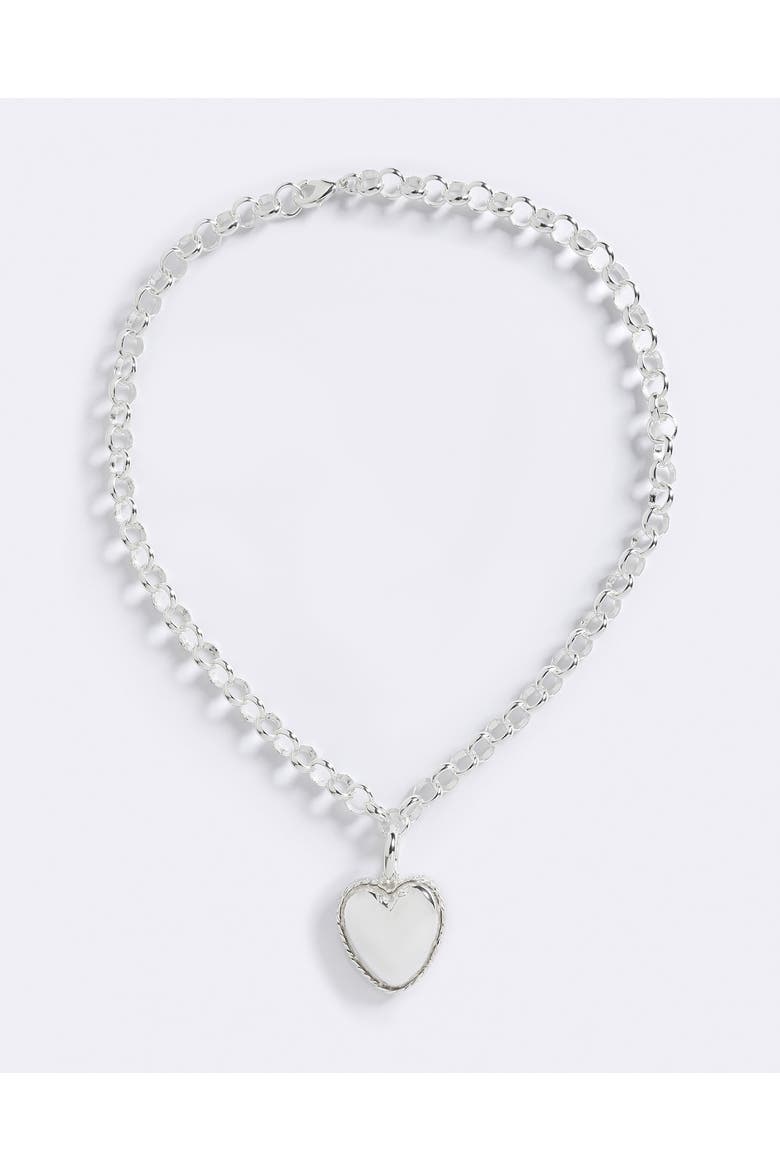 Hot Heart Chain, Main, color, Silver