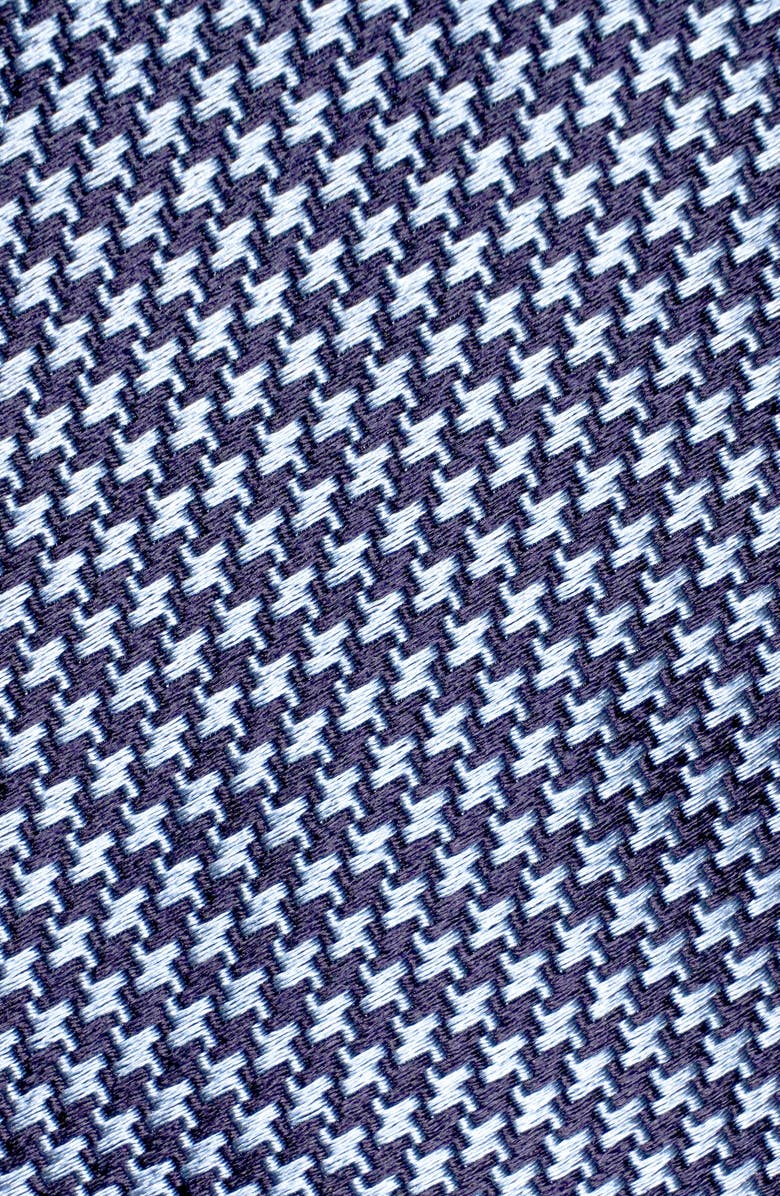 Jack Victor Forden Houndstooth Silk Tie, Alternate, color, 