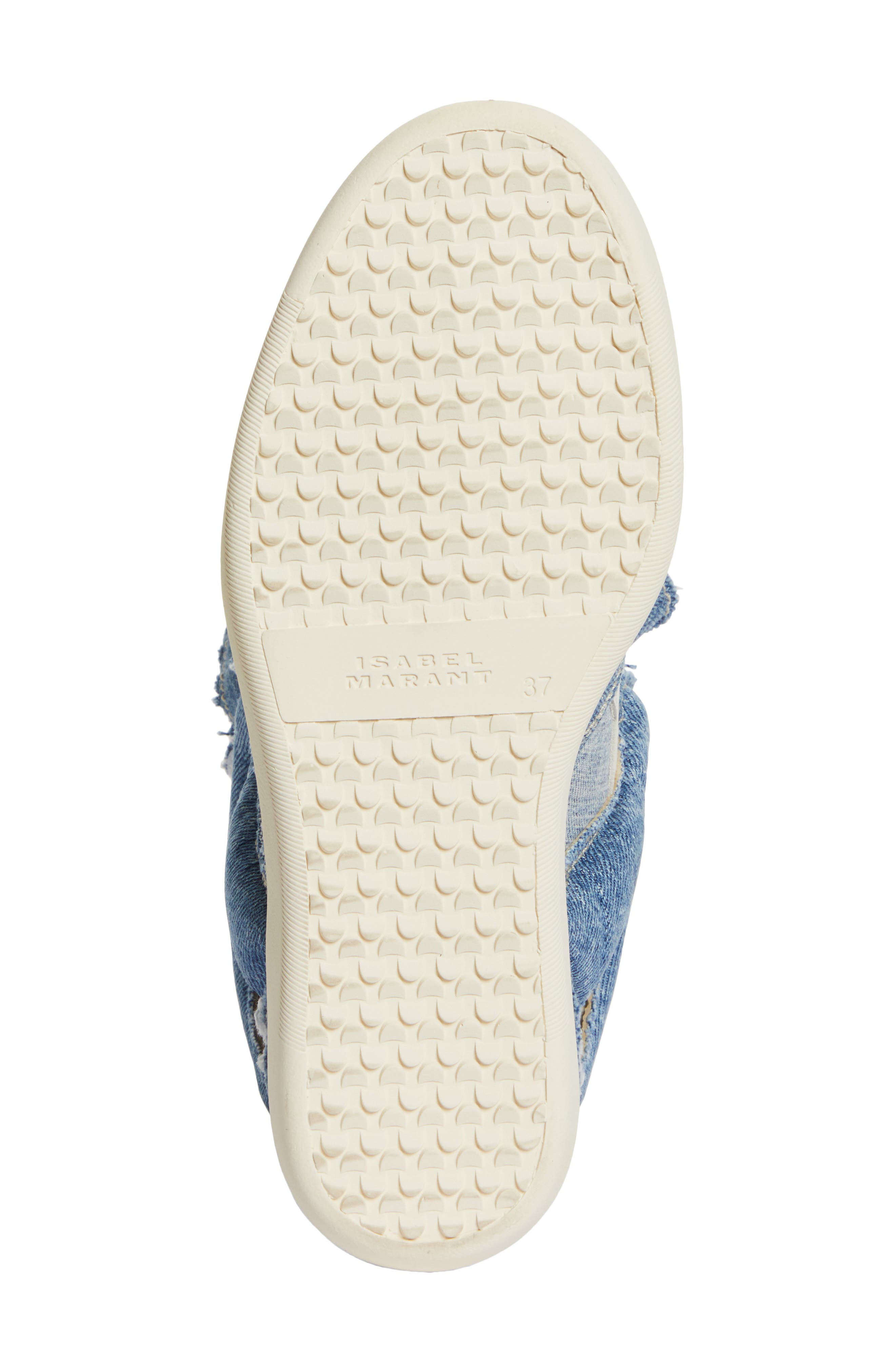 Isabel Marant Bekett Hidden Wedge High Top Sneaker, Alternate, color, 