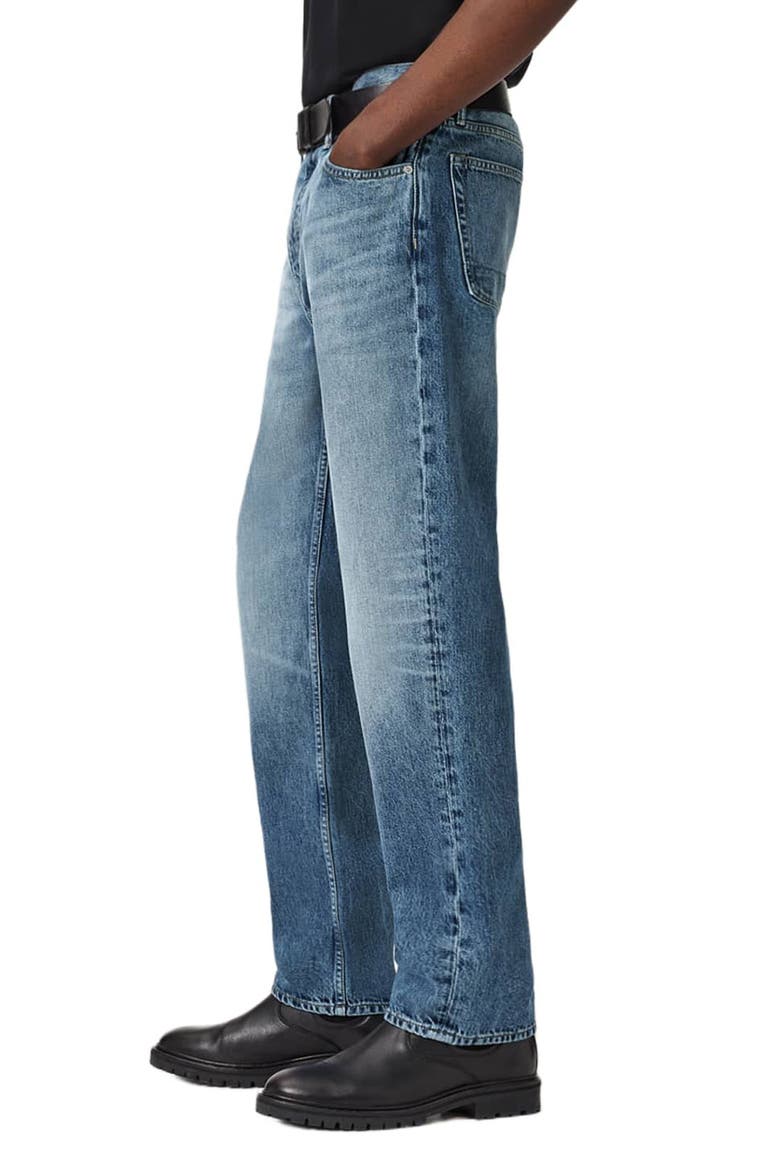 Reid Straight Fit Jeans, Alternate, color, LIGHT INDIGO