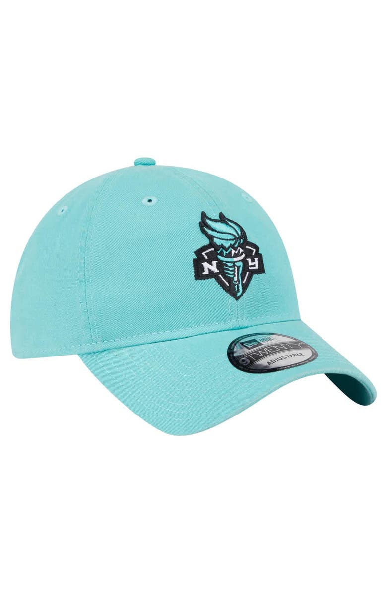 New Era Unisex New Era Mint New York Liberty Core Alt Logo 9TWENTY Adjustable Hat, Alternate, color, Mint