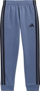 adidas Kids' 3-Stripe Fleece Joggers