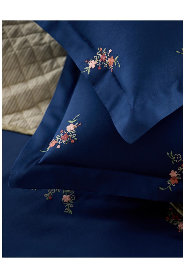 Liliana Duvet Cover & Sham Set, Alternate, color, NAVY MU