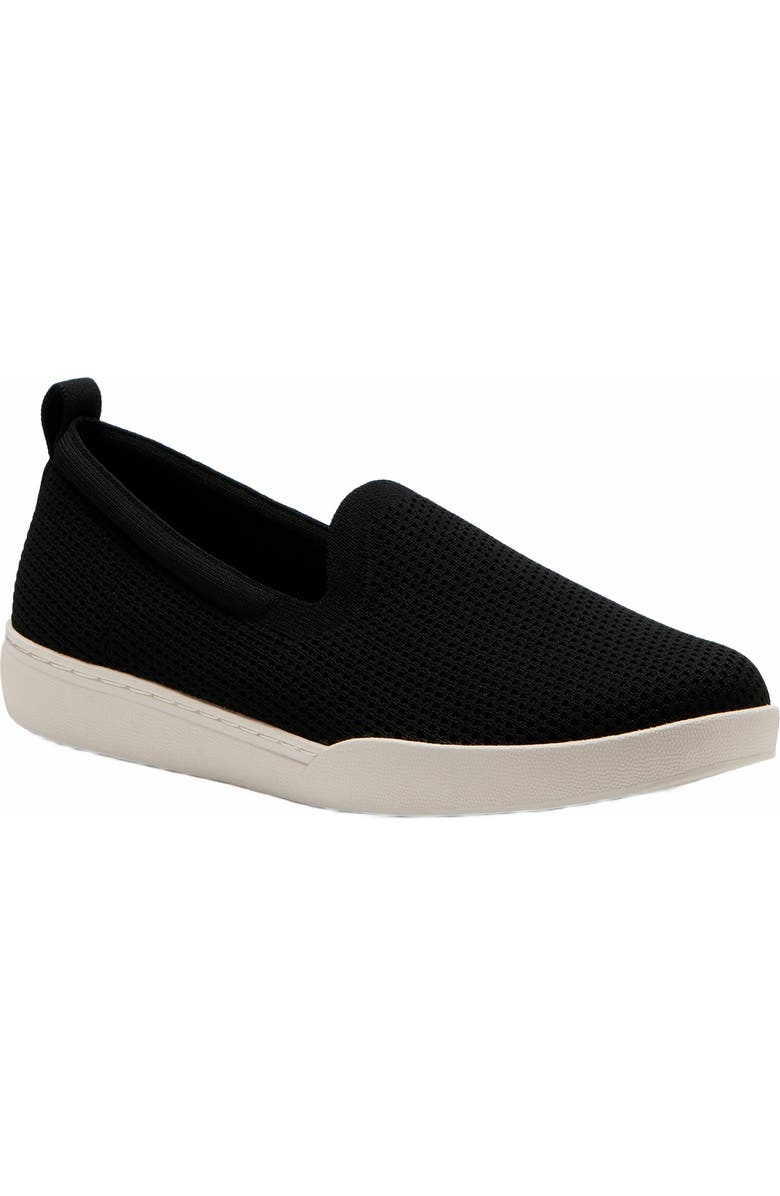 ABEO Encore Knit Slip On, Main, color, Black - Metatarsal