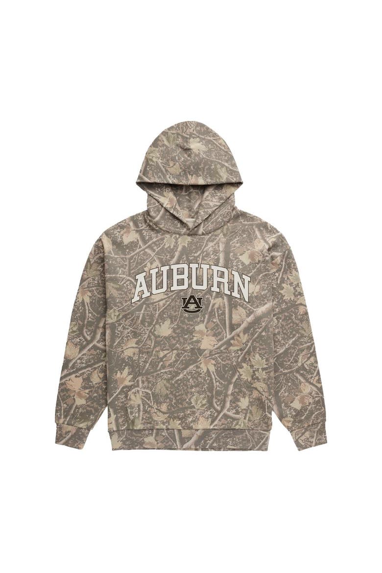 Men's Uscape Apparel  Camo Auburn Tigers Back Bay Fleece Hoodie, Main, color, Camo