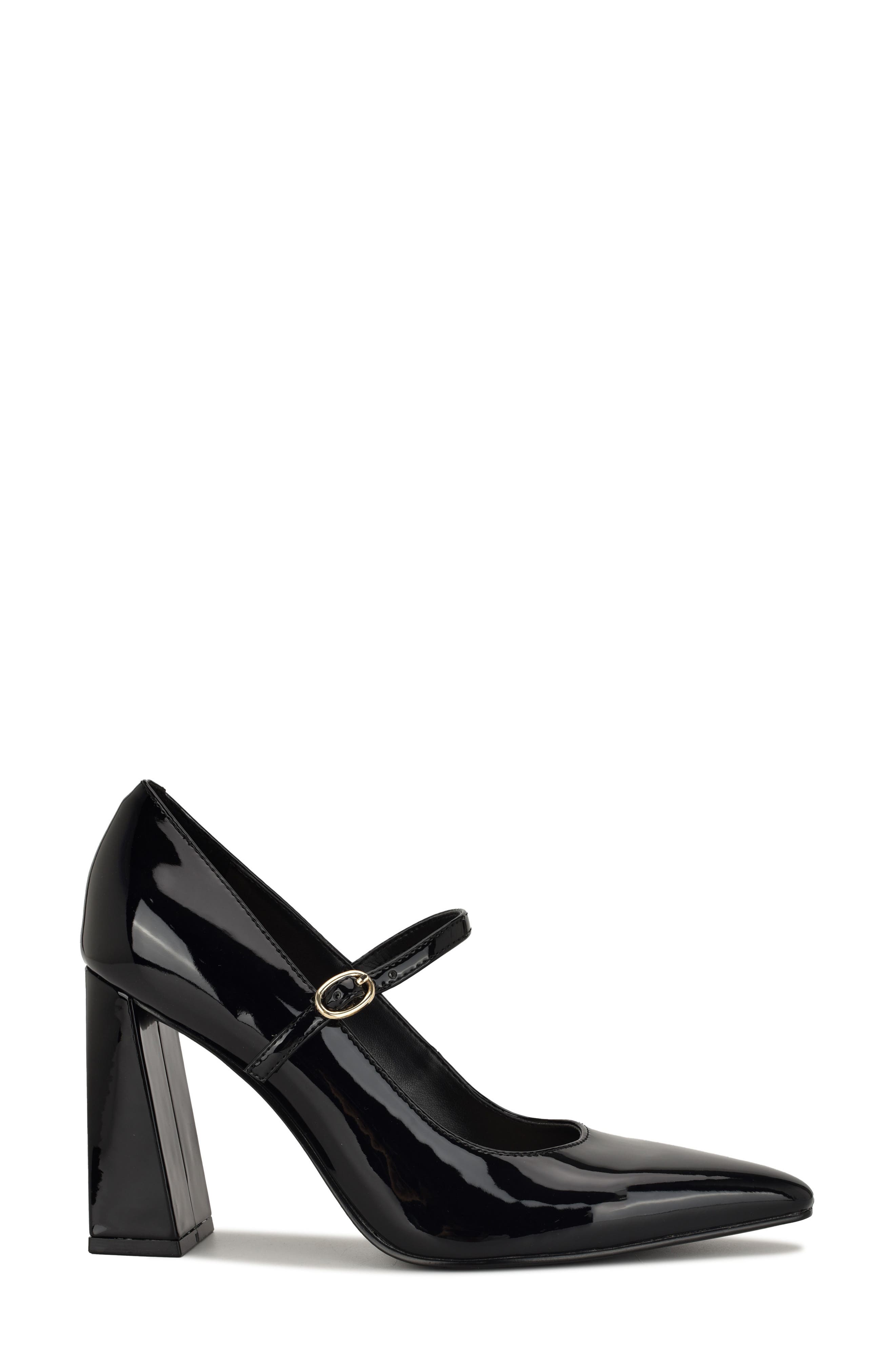 Nine West Sista Mary Jane Pump, Alternate, color, Black