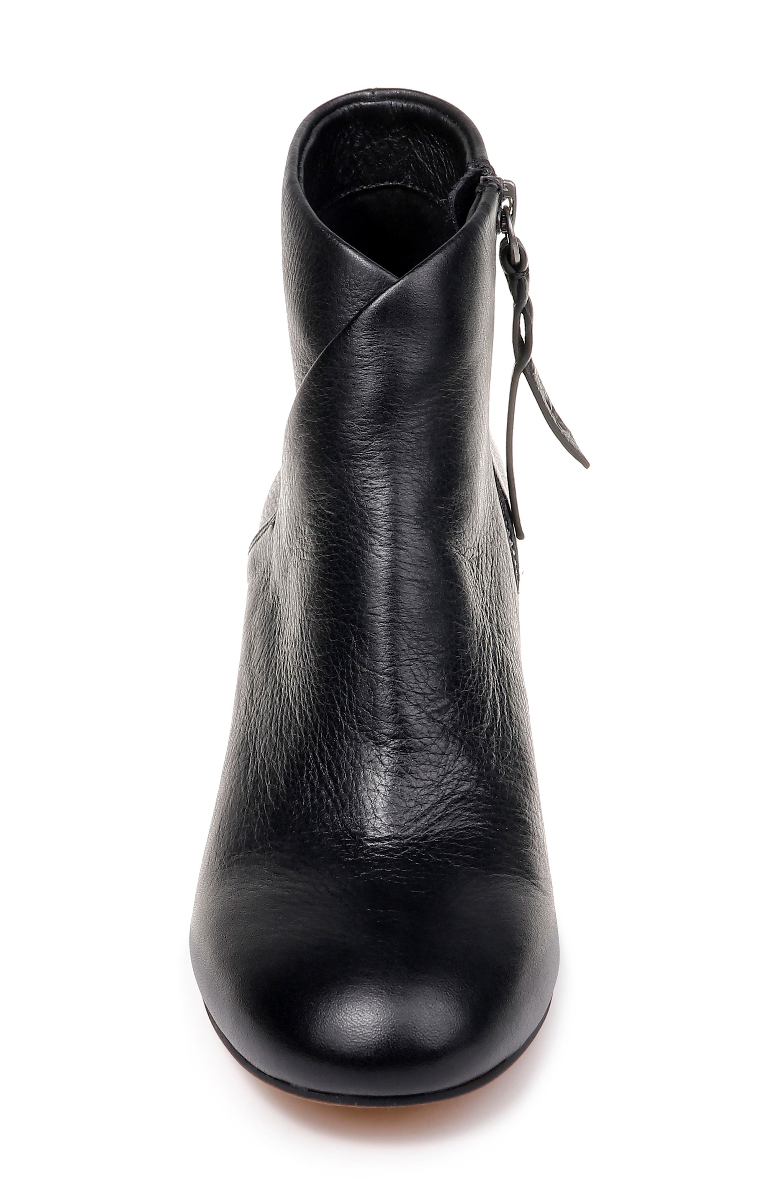 Hespera Bootie, Alternate, color, BLACK LEATHER
