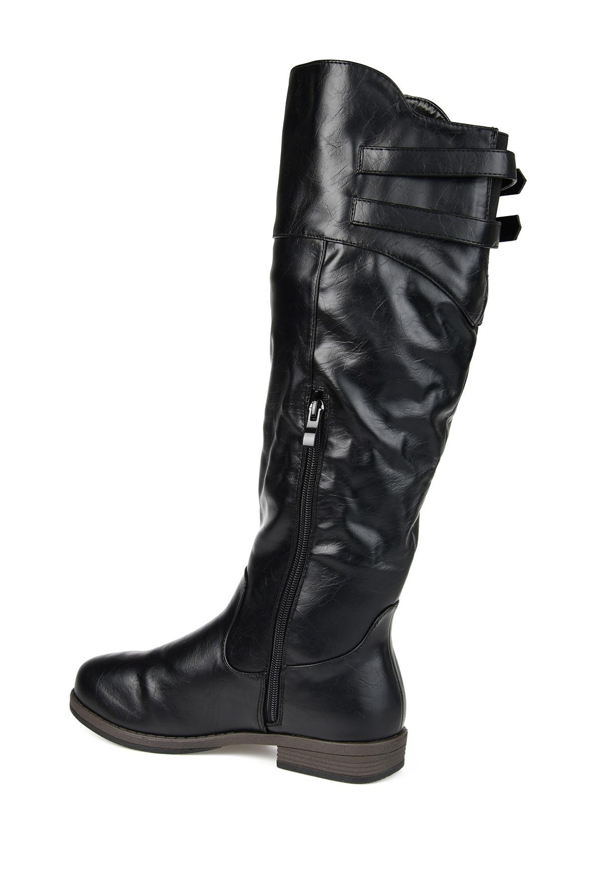Journee Collection JOURNEE Tori Riding Boot, Alternate, color, Black