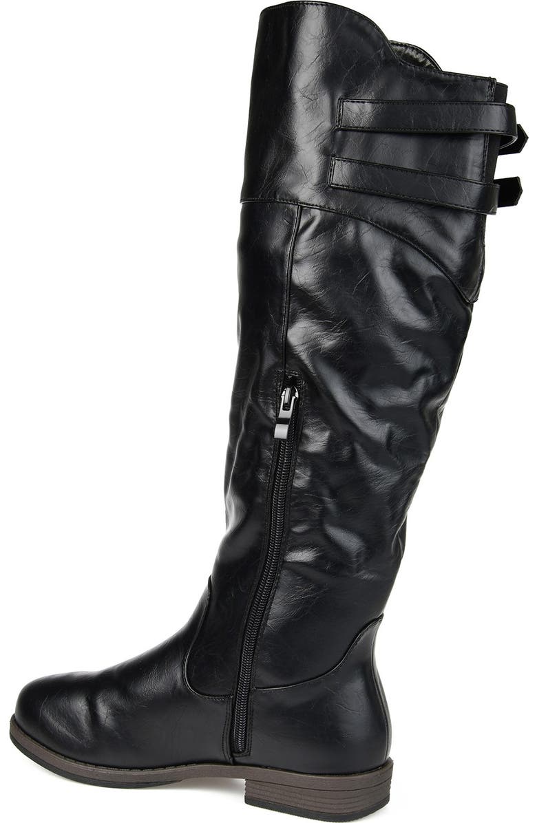 Journee Collection JOURNEE Tori Riding Boot, Alternate, color, Black