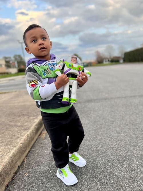 Disney Buzz Lightyear Toy Story Cosplay Zip-up Hoodie In Multi