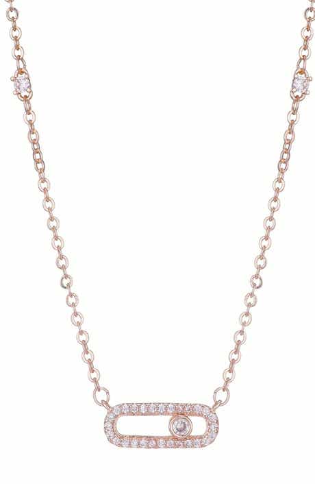 Adornia Cubic Zirconia Pendant Necklace