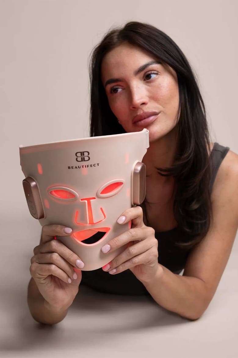 LED Mask, Alternate, color, Pink