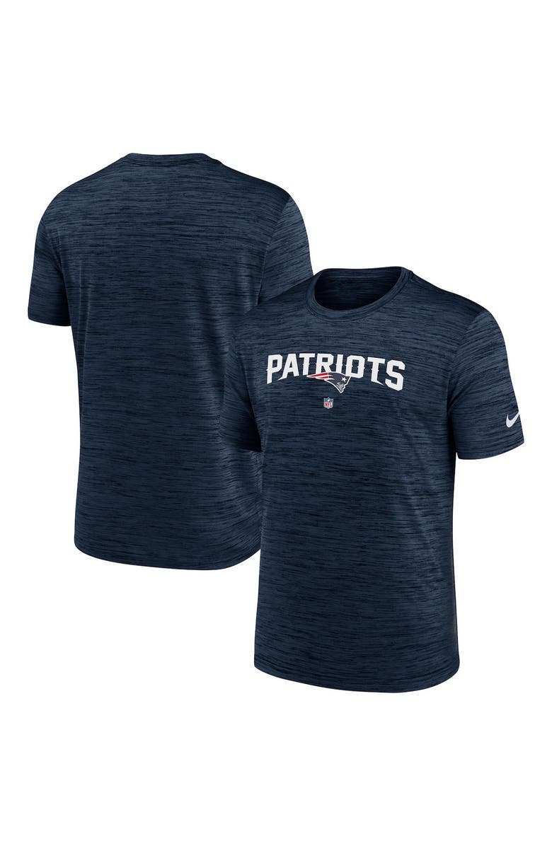 Nike Men's Nike Navy New England Patriots Velocity Performance T-Shirt, Main, color, Navy