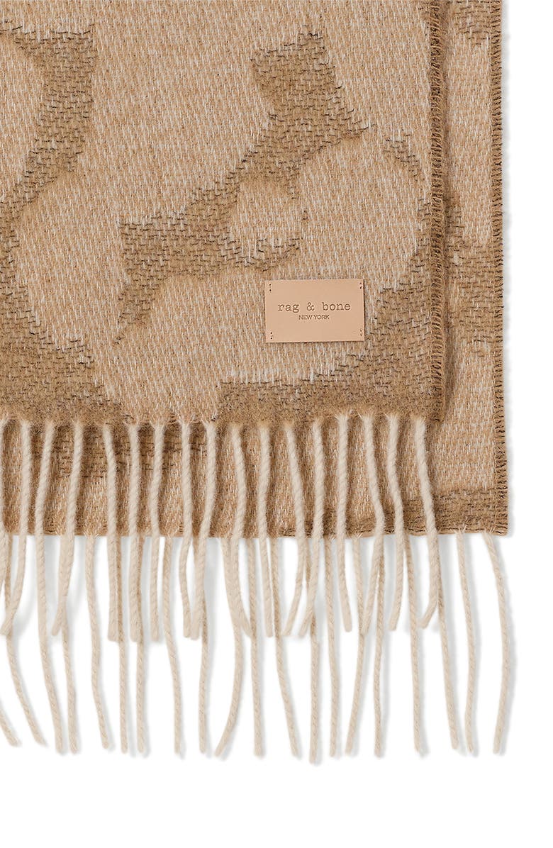 rag
bone Piper Wool Blend Scarf, Alternate, color, Sand