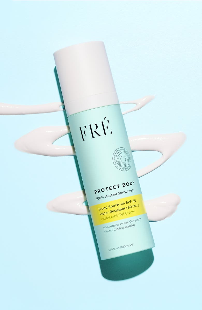 FRÉ Skincare PROTECT BODY 100% Mineral Sunscreen SPF 50, Alternate, color, White