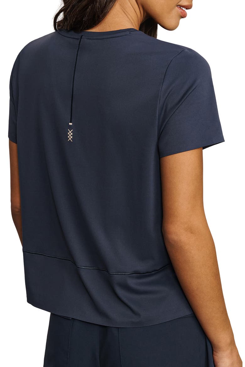 Serene Performance T-Shirt, Alternate, color, NAVY BLUE