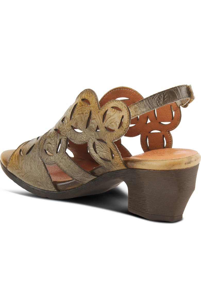 L'Artiste by Spring Step L'Artiste Medallion Sandal, Alternate, color,