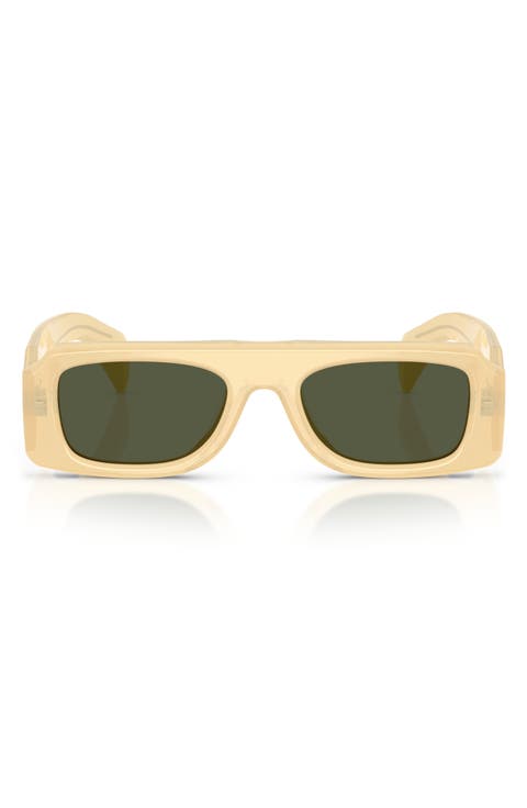 52mm Jil Sander Edition 4 Irregular Sunglasses