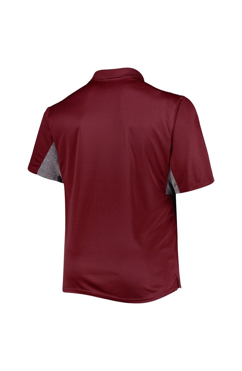 PROFILE Men's Burgundy Washington Commanders Big & Tall Team Color Polo, Alternate, color, Burgundy