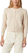 Joie Wilsale Pointelle Cotton & Linen Cardigan