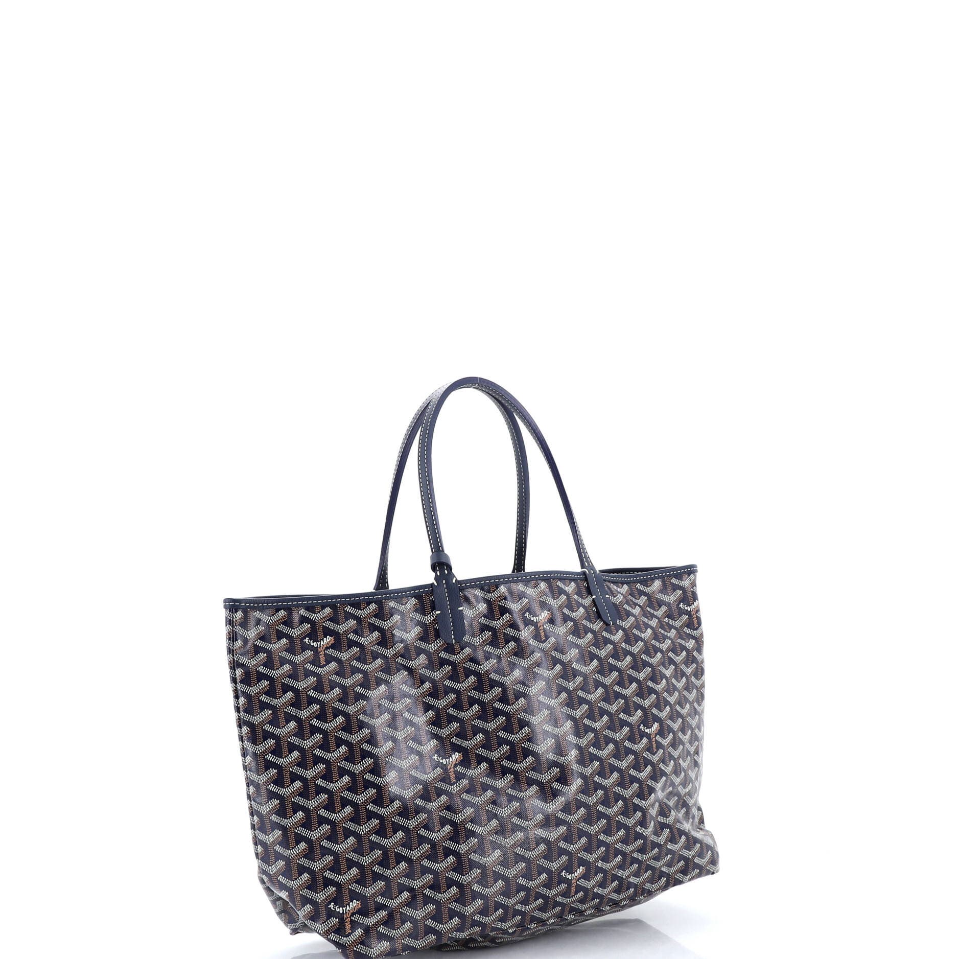 Pre-Owned Goyard Saint Louis Tote Coated Canvas PM, Alternate, color, 