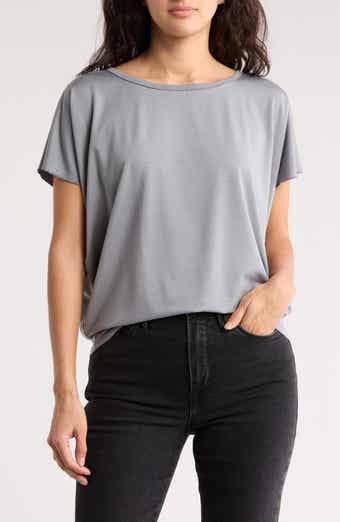 GO COUTURE Cap Sleeve T-Shirt