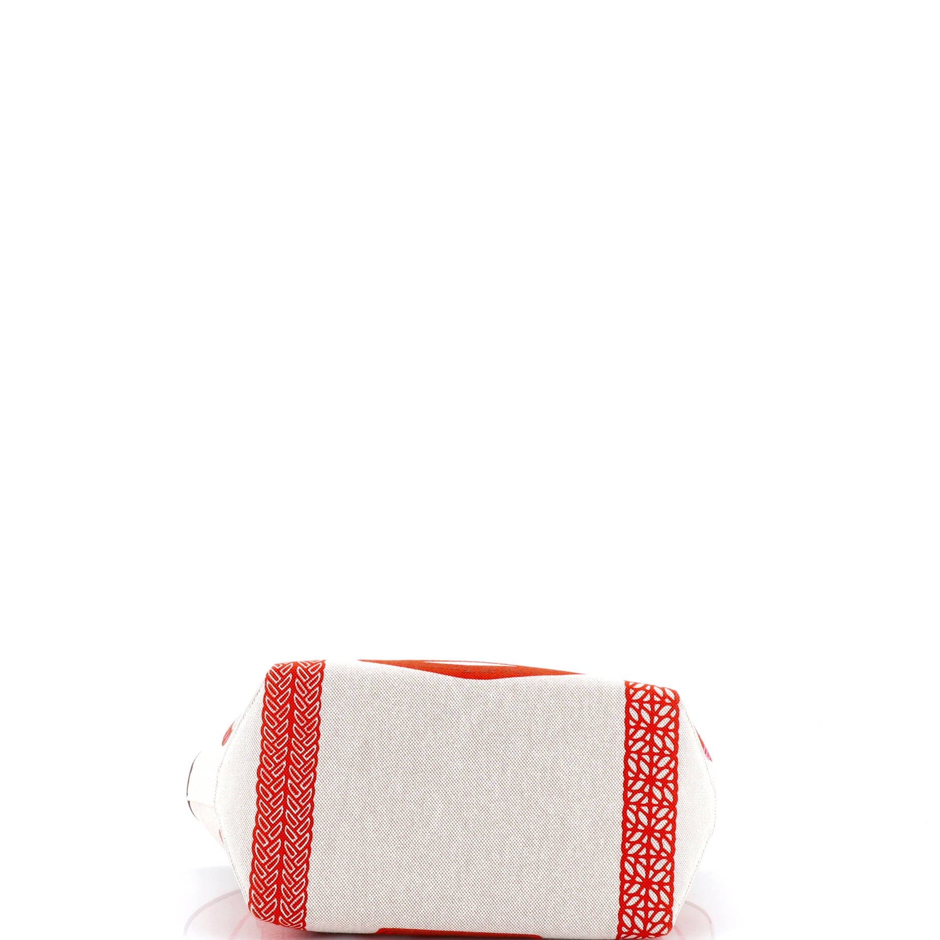 Pre-Owned Hermes Sac Steeple Tote Printed Toile with Leather 25, Alternate, color, 