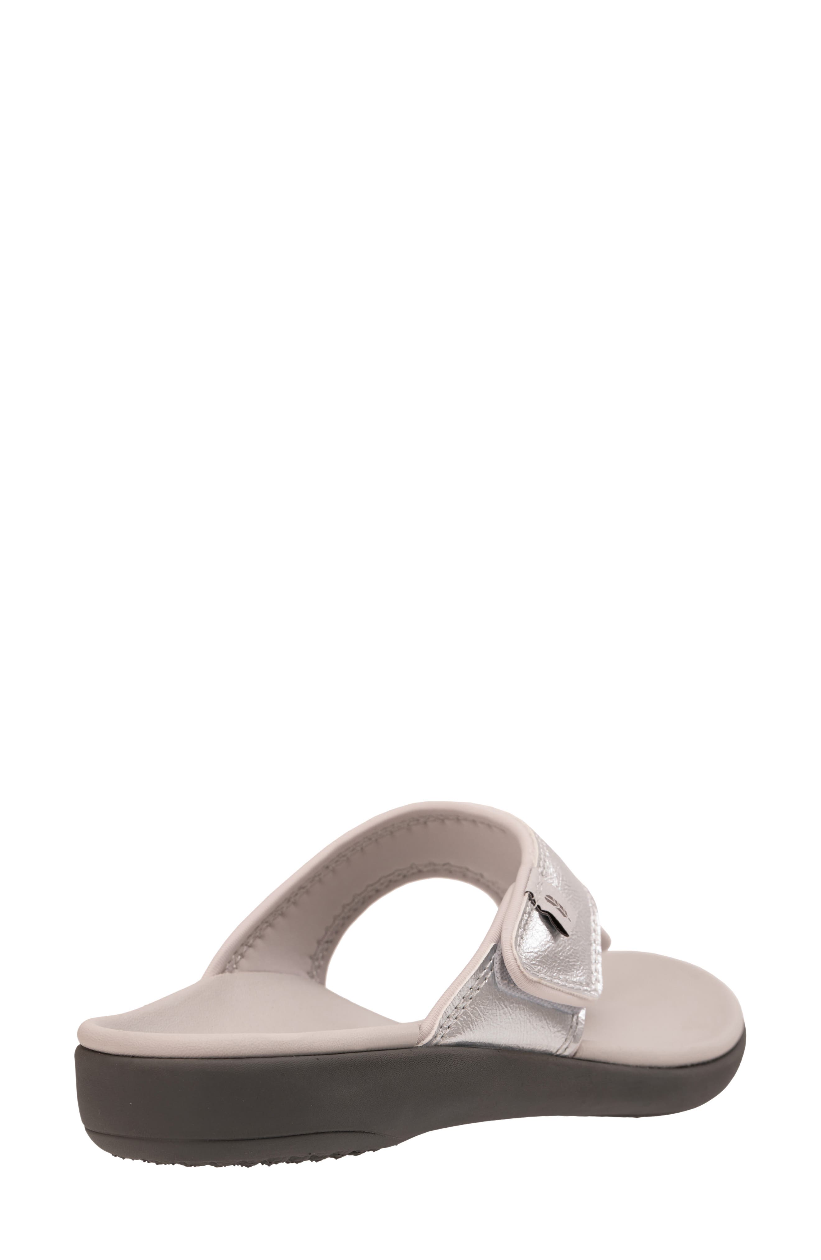 Coco Flip Flop, Alternate, color, SILVER