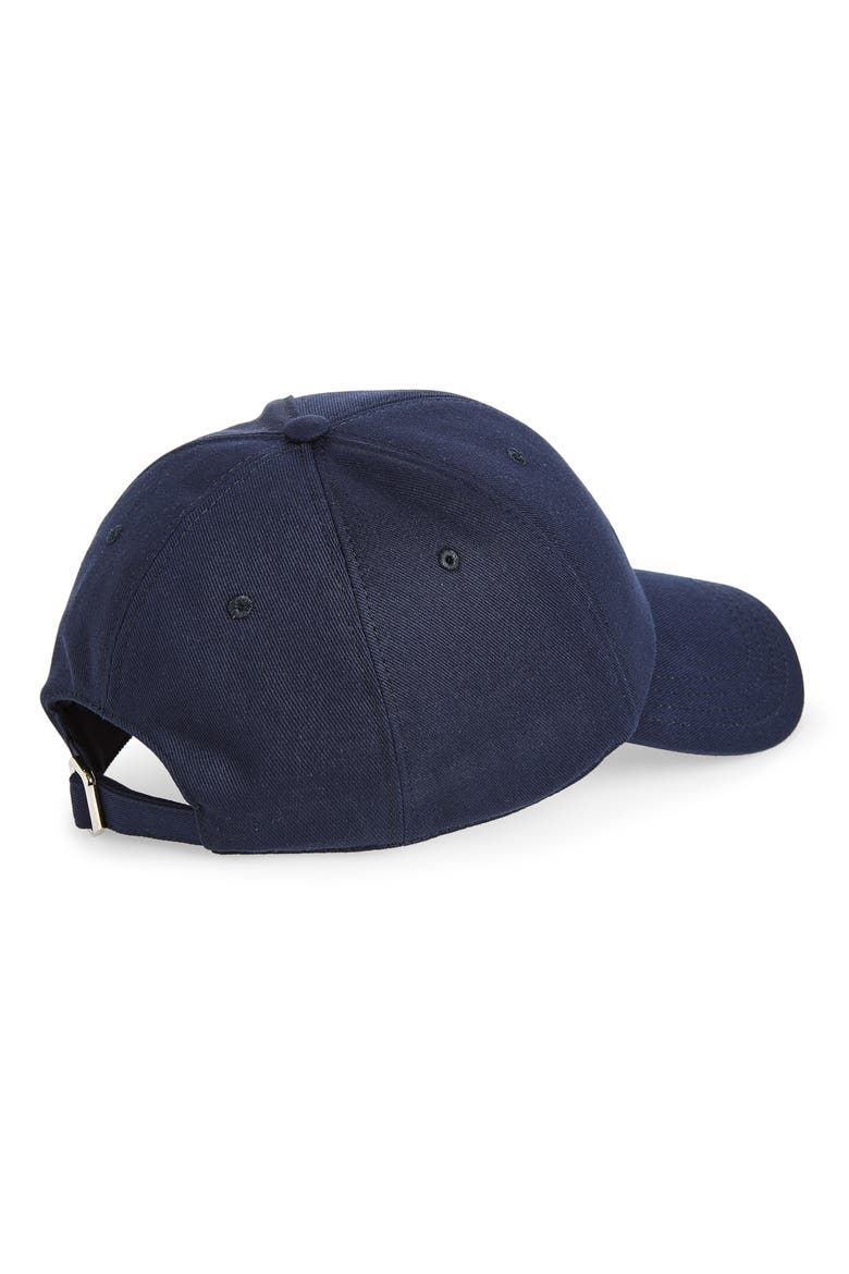 Embroidered Logo Adjustable Baseball Cap, Alternate, color, MIDNIGHT BLUE