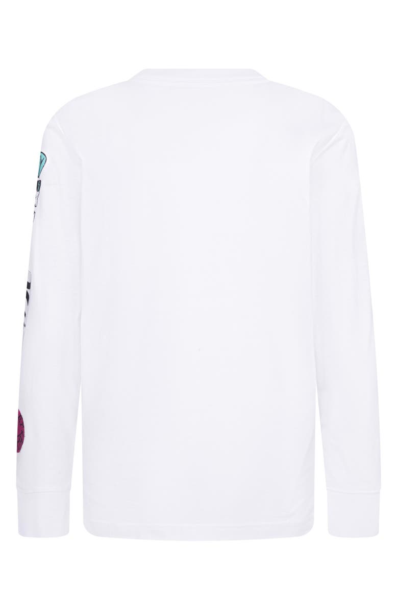Hurley Kids' Still In The Biz Long Sleeve T-Shirt, Alternate, color, White