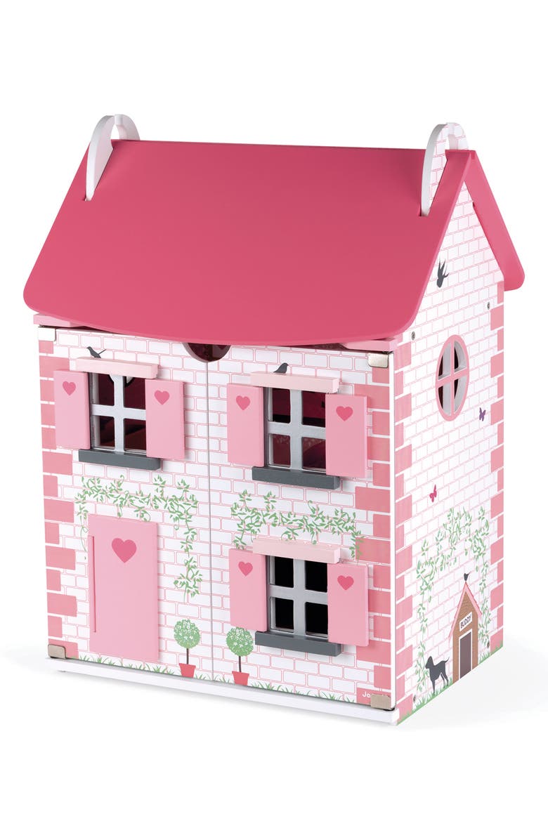 Janod Wood Doll House, Main, color, 
