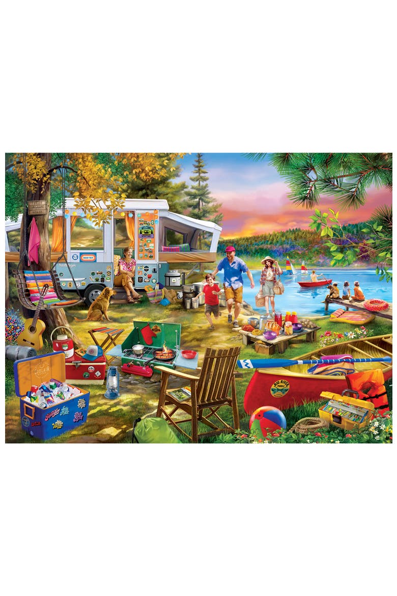 Waterslide Wanderlust 300 Piece Puzzle, Alternate, color, Multicolor