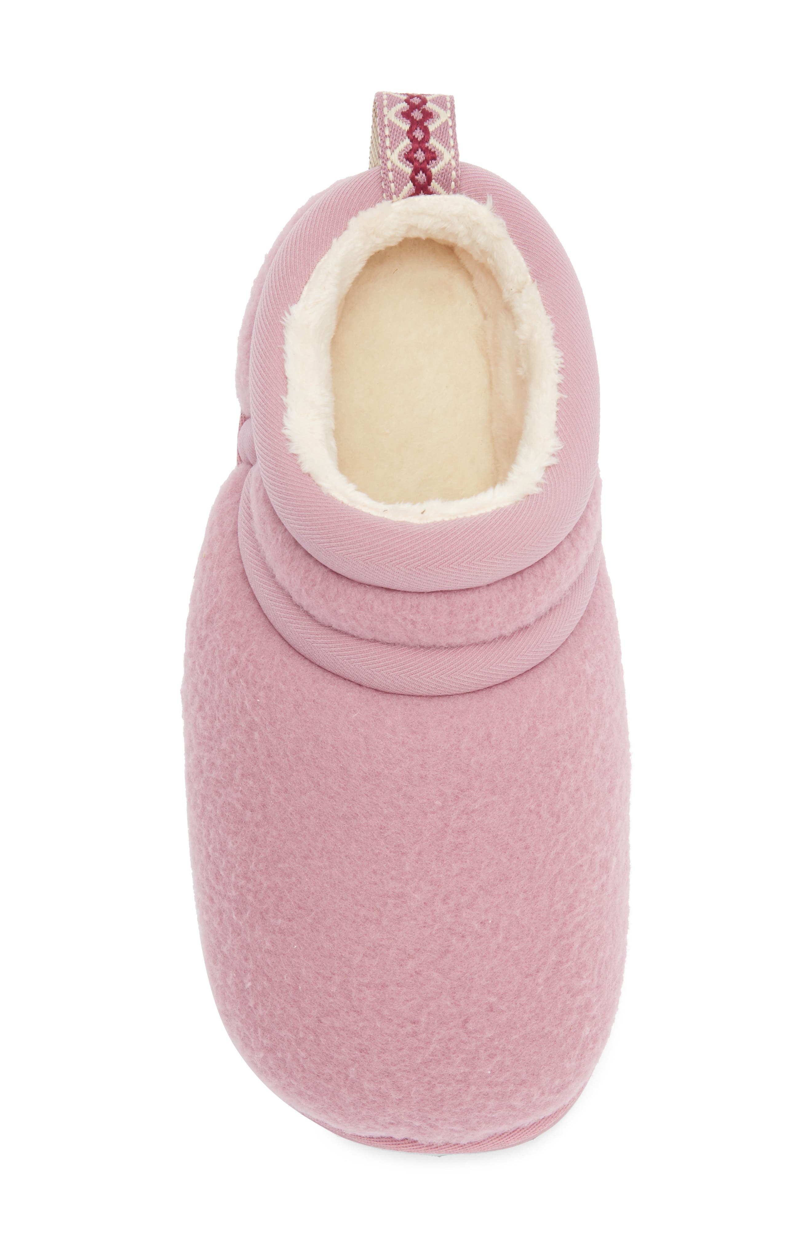 UGG<sup>®</sup> Kids' Astro Ultra Faux Fur Clog Slipper, Alternate, color, Dusty Orchid