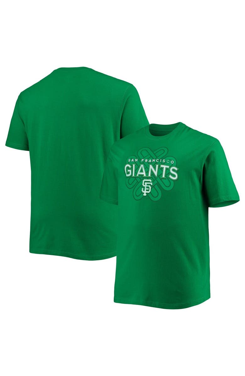 PROFILE Men's Kelly Green San Francisco Giants Celtic T-Shirt, Main, color, Kelly Green