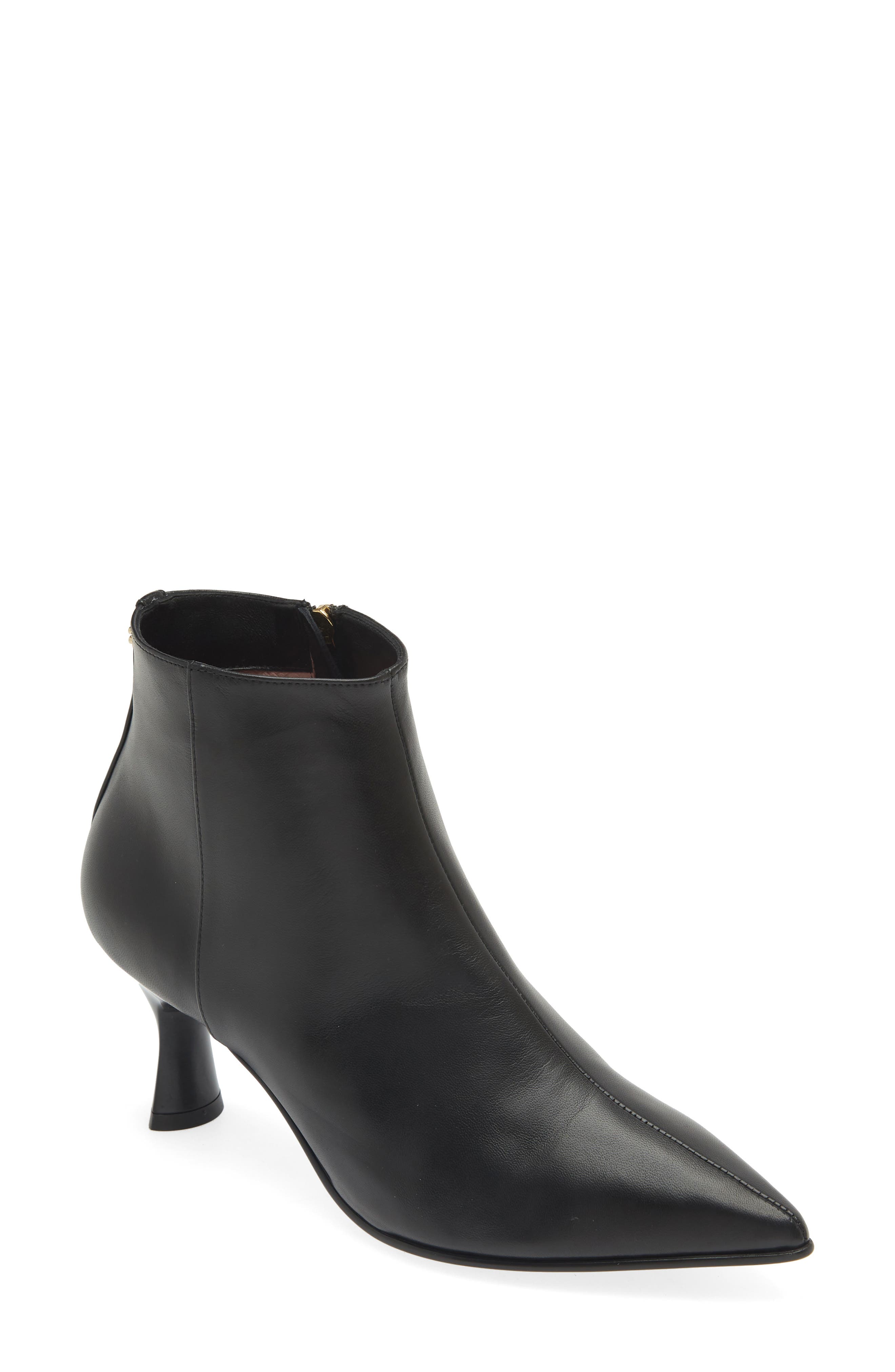 Naot Robin Bootie, Main, color, Black Nappa Leather