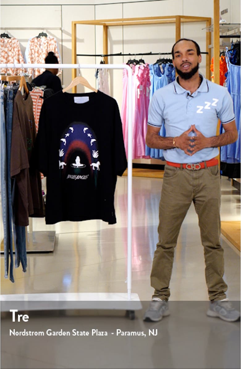 Oversize Life is Magick Graphic T-Shirt, sales video thumbnail