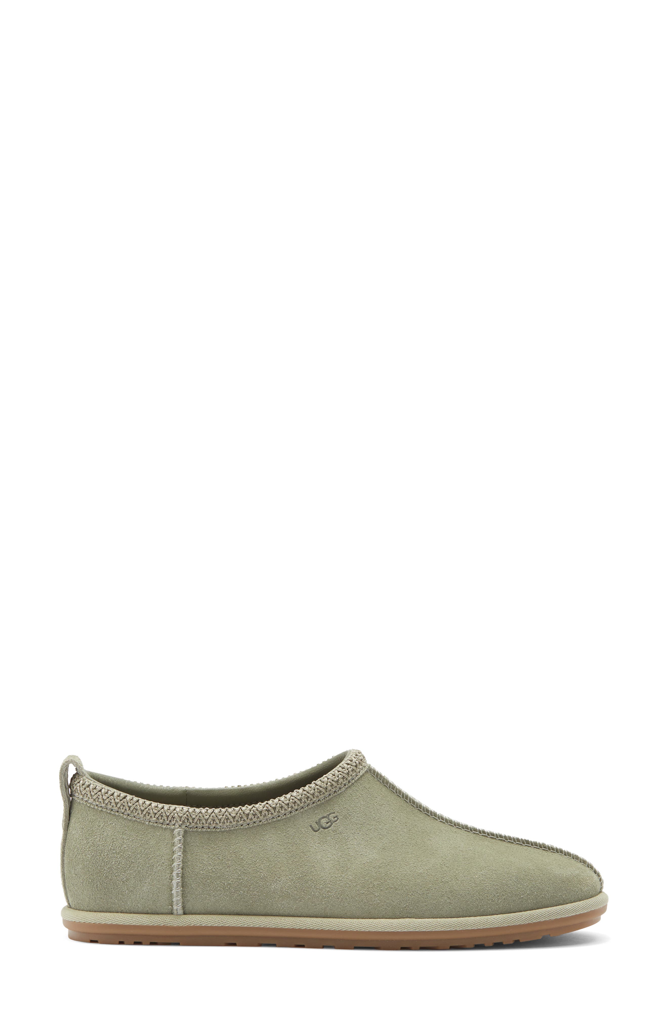 Tasman Deconstructed Genuine Shearling Lined Slipper, Alternate, color, SHADED CLOVER