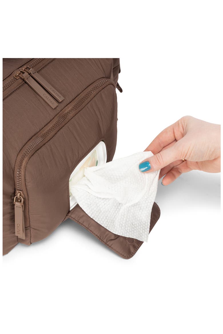 Diaper Crossbody Bag, Alternate, color, HAZELNUT