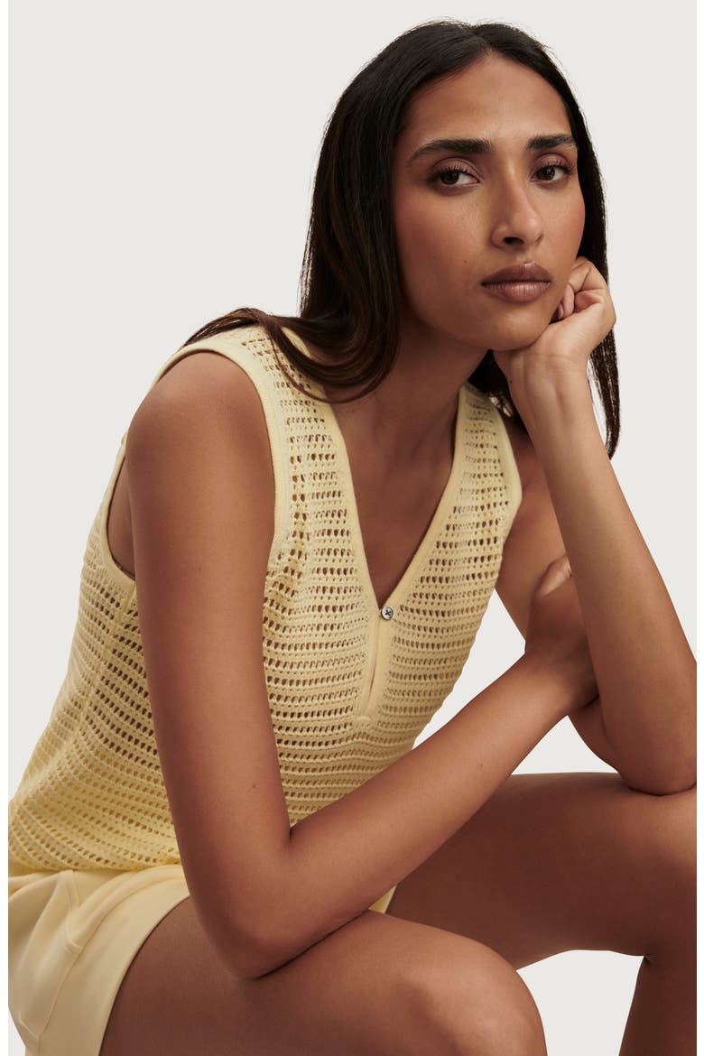 Ramon Cotton Knit Tank, Alternate, color, ANISE FLOWER