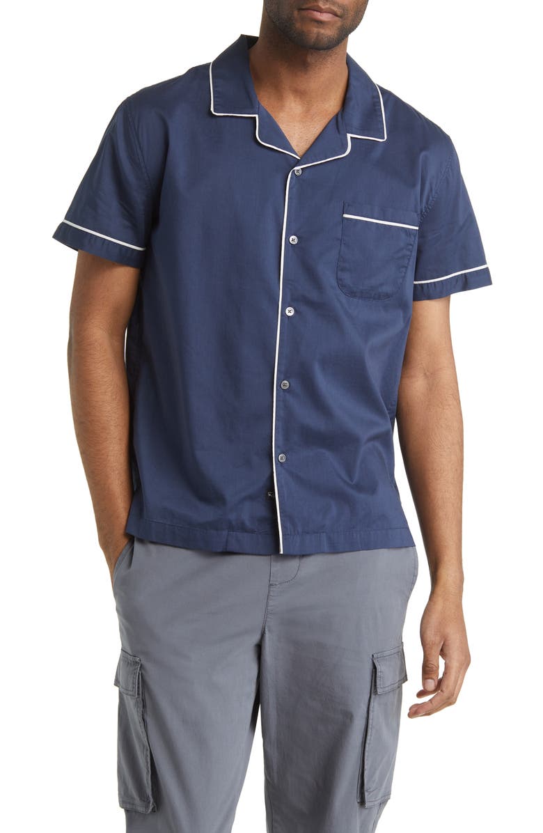 Rails Osbourne Relaxed Fit Short Sleeve Camp Shirt, Main, color,