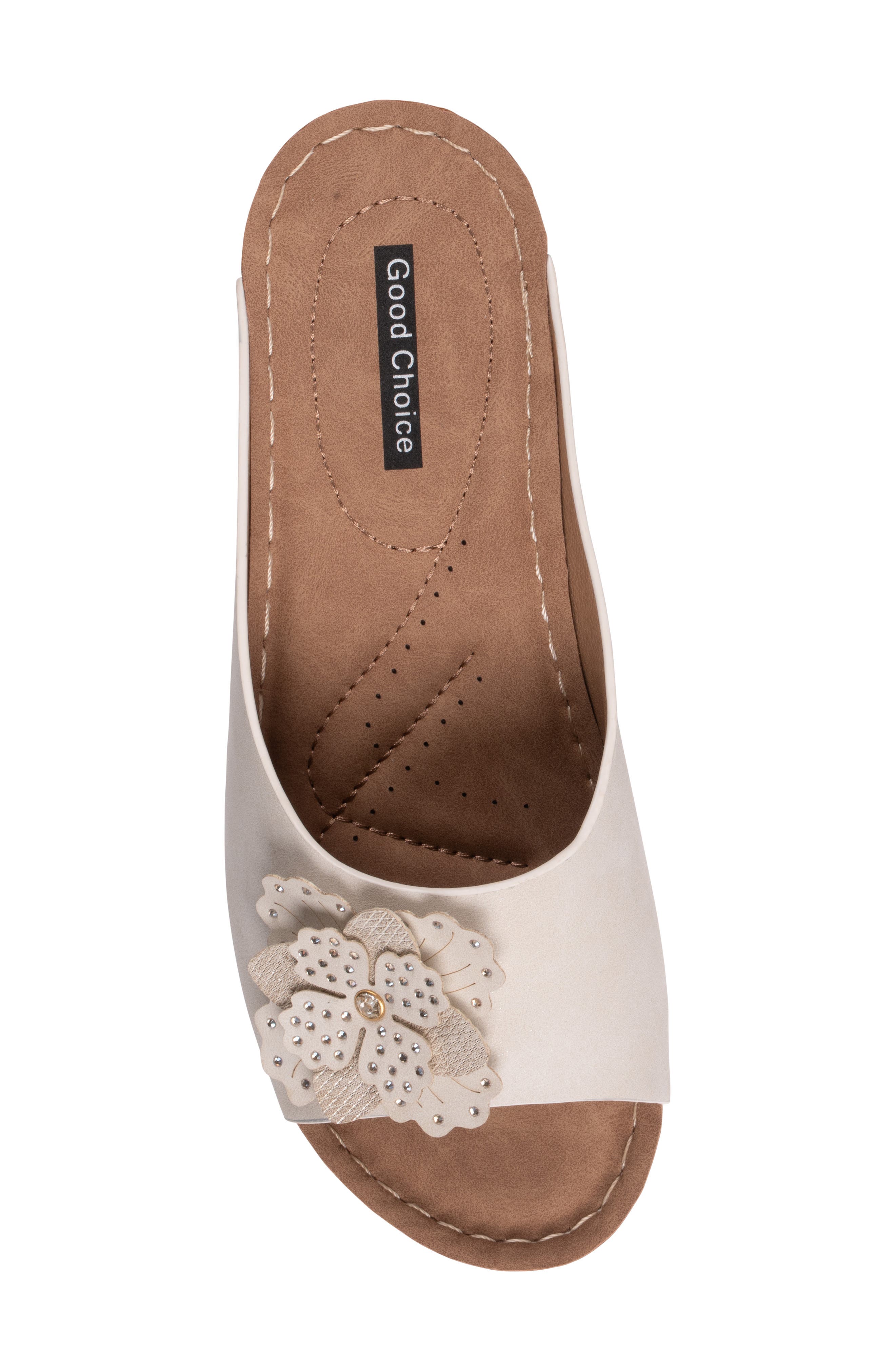 GOOD CHOICE NEW YORK Clover Comfort Clog, Alternate, color, Beige
