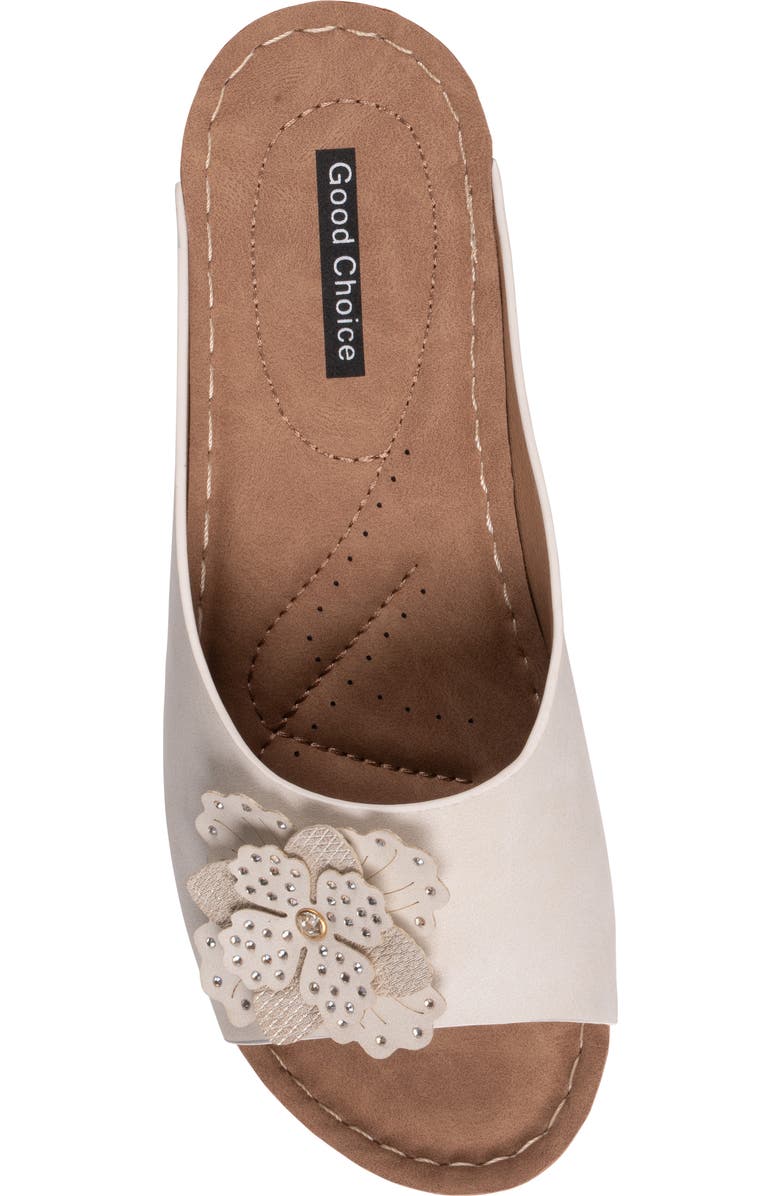 GOOD CHOICE NEW YORK Clover Comfort Clog, Alternate, color, Beige