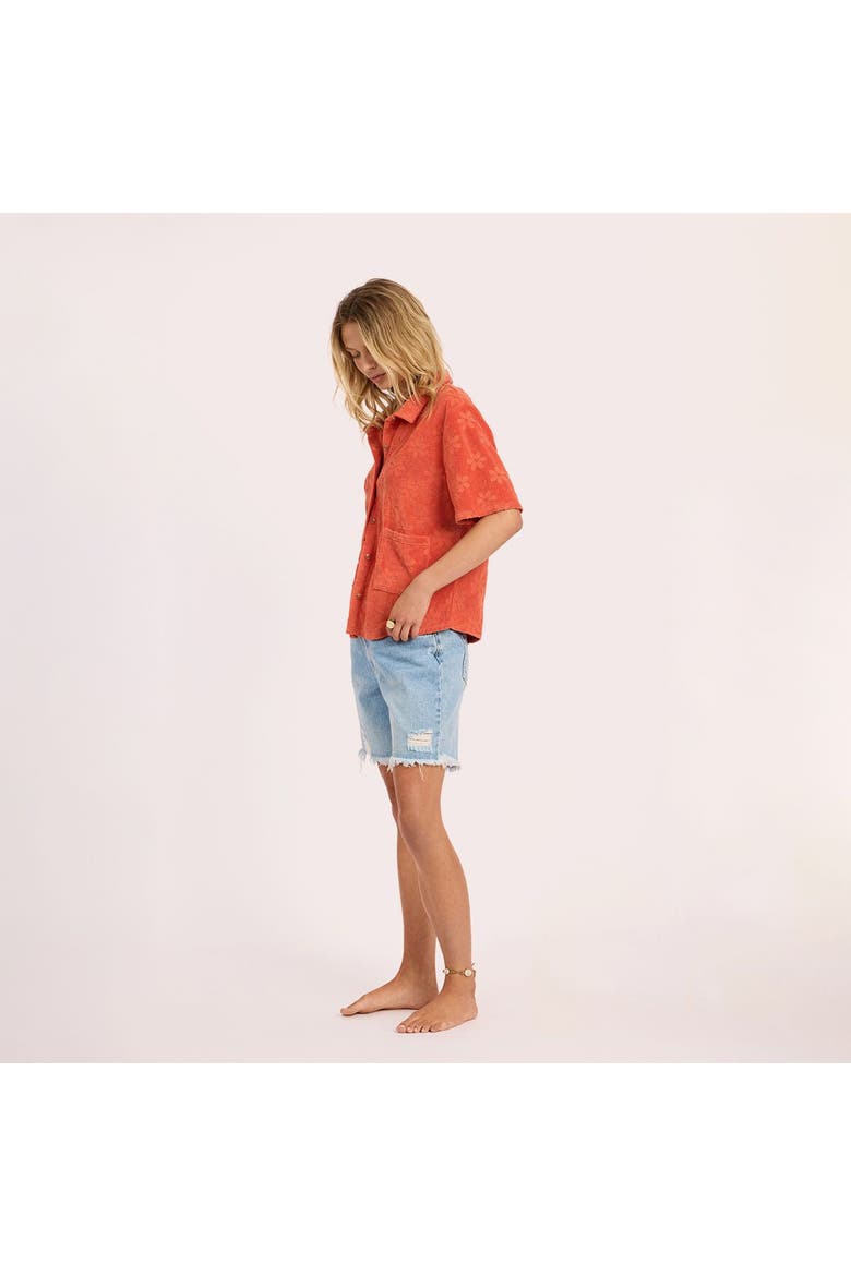 Love Struck Ss Knit Top - Women's, Alternate, color, Cayenne