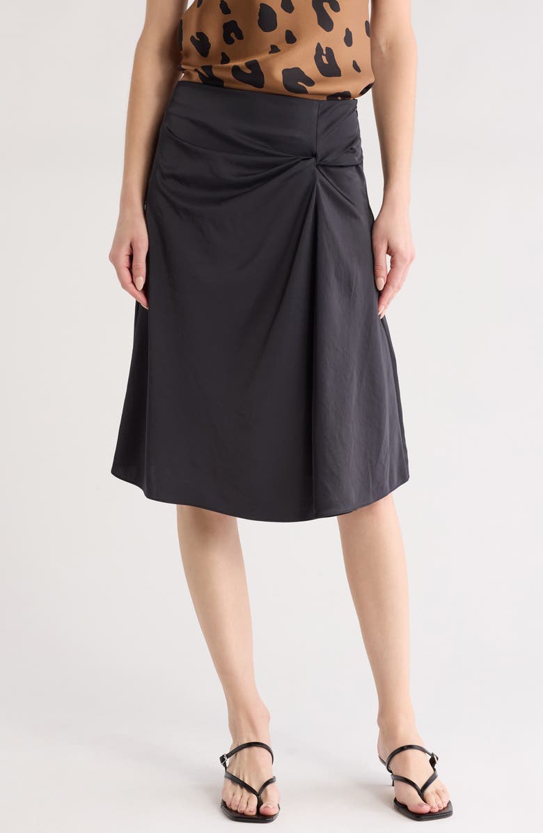 Theory Twist Detail Skirt, Main, color, 