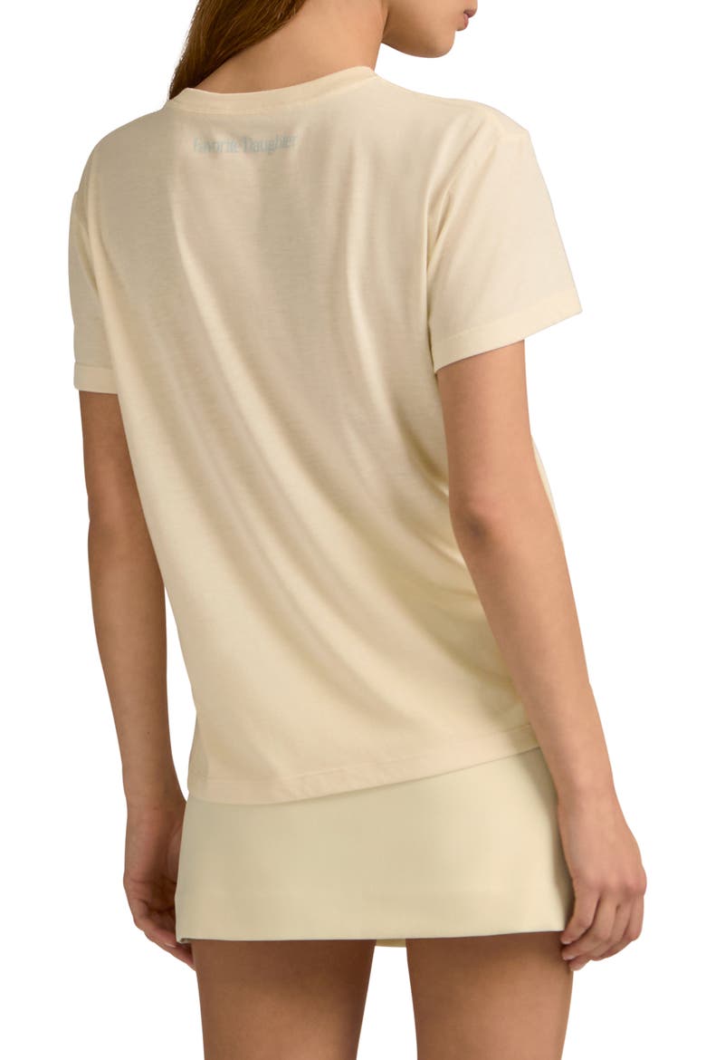 Favorite Sister Graphic T-Shirt, Alternate, color, GARDENIA W/ BABY B